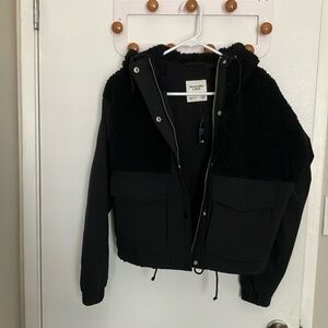 NWT Abercrombie & Fitch Winter hooded jacket Size XXS